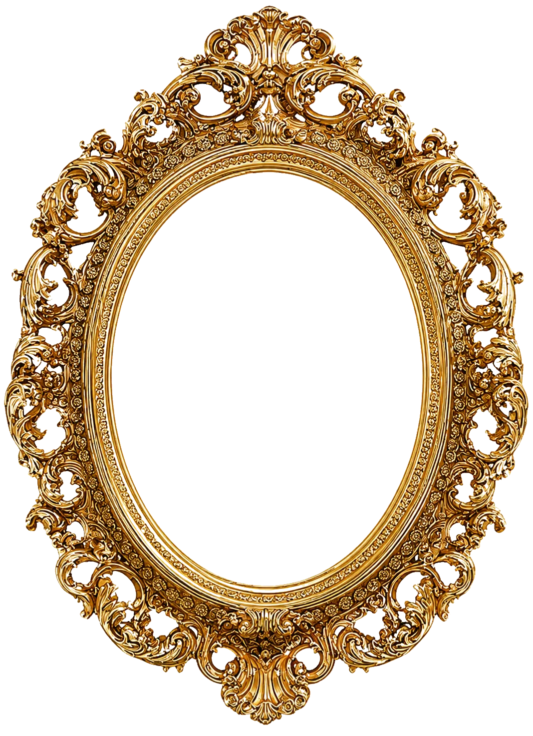 Bingkai emas ornamen